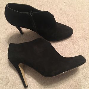 Black Suede Ankle Boot